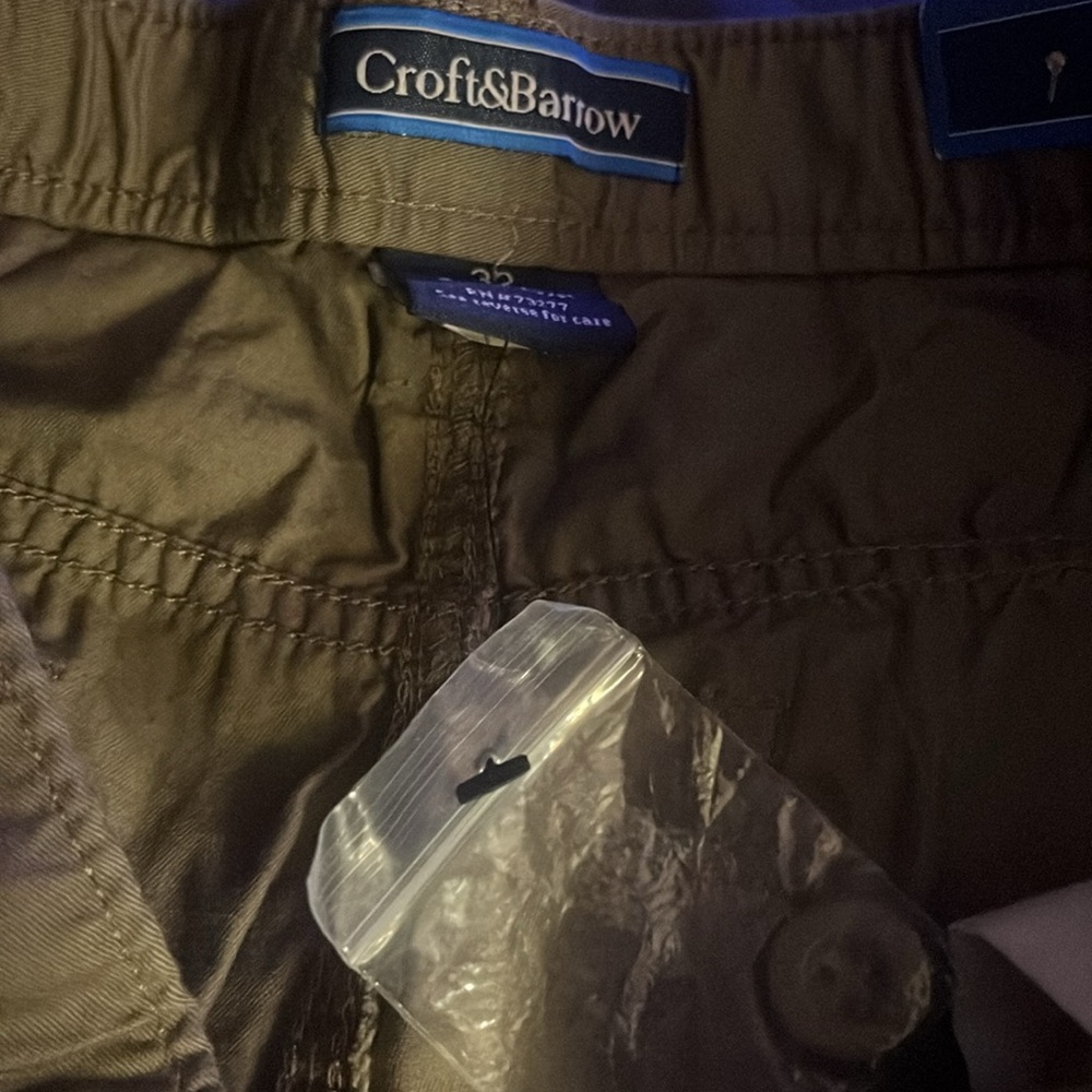 3 pair Croft & Barrow Shorts Size 32..2 pair NWT…1 pair NWOT - Picture 8 of 13